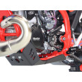 Sabot pehd 8mm avec protection de biellette AXP Beta 250/300 rr/race 2024-25 noir