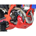 Sabot pehd 8mm avec protection de biellette AXP Beta 4T rr/race 2024-25 rouge