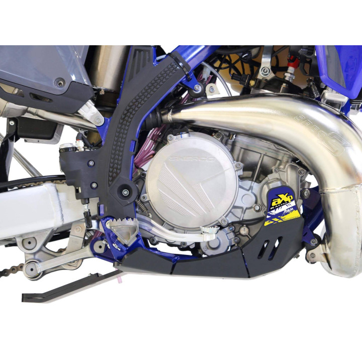 Sabot pehd 8mm avec protection de biellette AXP sherco 250/300 se 2025-26 noir
