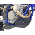 Sabot pehd 8mm avec protection de biellette AXP sherco 250/300 sef 2025-26 noir