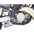 Sabot pehd 8mm avec protection de biellette AXP sherco se125 factory 2025-26 noir