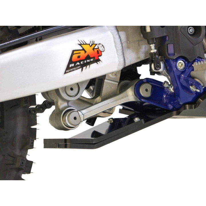 Sabot pehd 8mm avec protection de biellette AXP sherco 250/300 sef 2025-26 noir