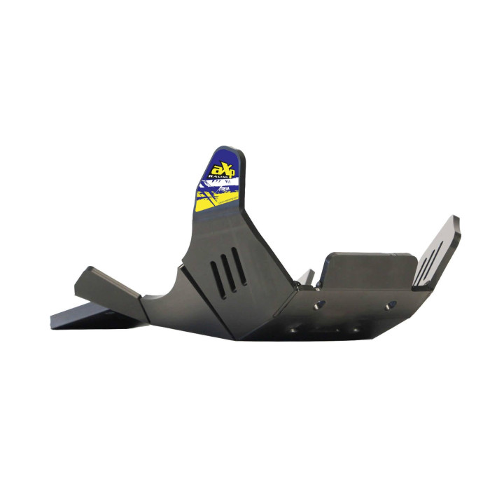 Sabot pehd 8mm avec protection de biellette AXP sherco 450/500 sef 2025-26 noir