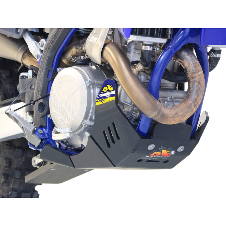 Sabot pehd 8mm avec protection de biellette AXP sherco 450/500 sef 2025-26 noir