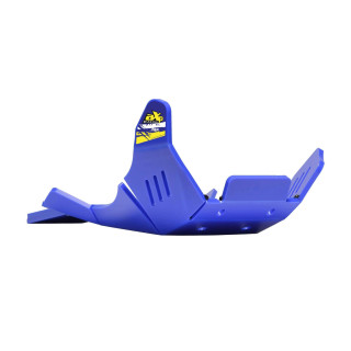 Sabot pehd 8mm avec protection de biellette AXP sherco 450/500 sef 2025-26 bleu