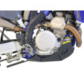 Sabot pehd 8mm avec protection de biellette AXP sherco 450/500 sef 2025-26 noir