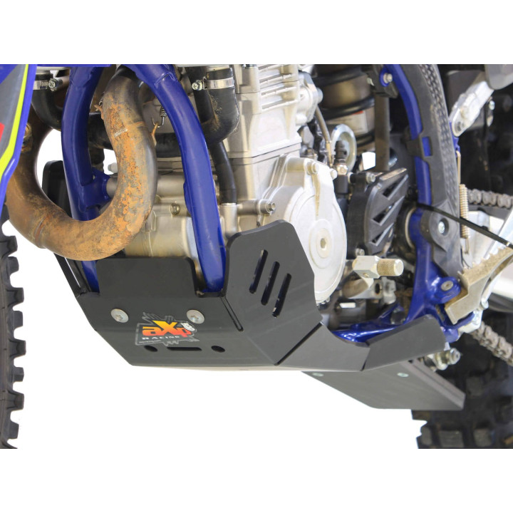 Sabot pehd 8mm avec protection de biellette AXP sherco 450/500 sef 2025-26 noir