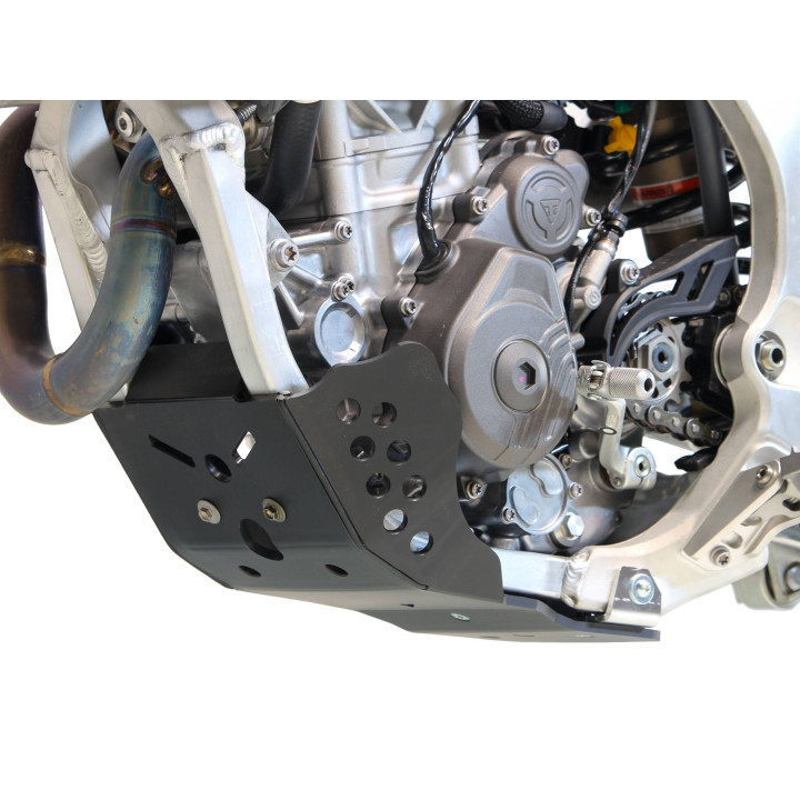 Sabot pehd 6mm AXP Triumph tf250x 2024-26 noir | Oxmoto