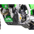 Sabot pehd 8mm avec protection de biellette AXP Kawasaki kx250-kx250x 2025-26 noir