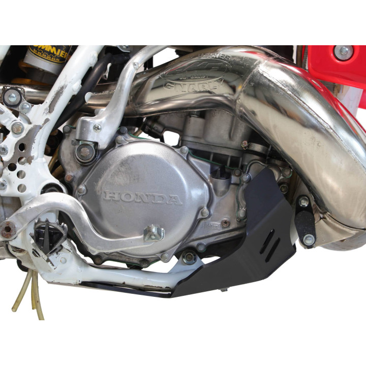 Sabot pehd 6mm AXP Honda cr500 2089-01 noir | Oxmoto