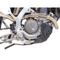 Sabot pehd 8mm avec protection de biellette AXP Triumph tf450x-tf450e 2025-26 noir