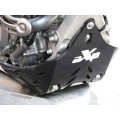 Sabot pehd 6mm AXP Yamaha yz250f 2006-09 noir | Oxmoto