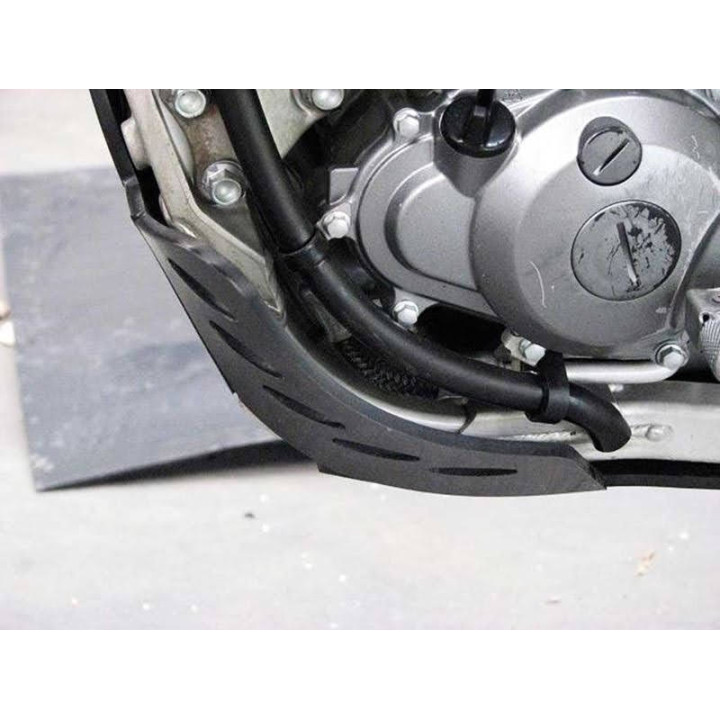 Sabot pehd 6mm AXP Yamaha yz250f 2006-09 noir | Oxmoto