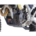 Sabot pehd 8mm avec protection de biellette AXP Triumph tf450x-tf450e 2025-26 noir