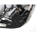Sabot pehd 6mm AXP Yamaha yz250f 2006-09 noir | Oxmoto