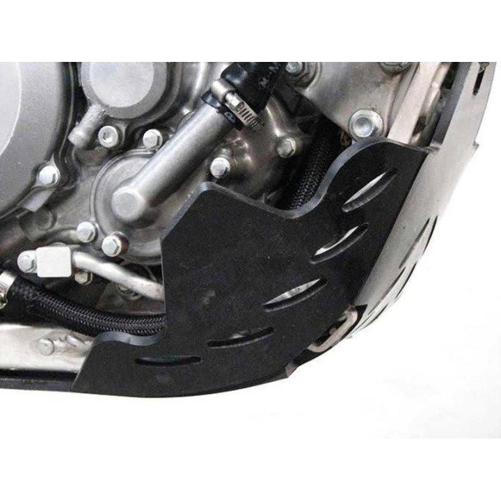 Sabot pehd 6mm AXP Yamaha yz250f 2006-09 noir | Oxmoto