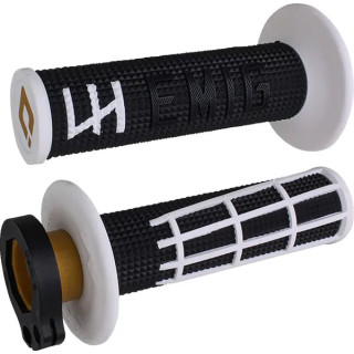 Revêtements ODI EMIG 2.0 V2 Lock-On H36E2BW | Oxmoto