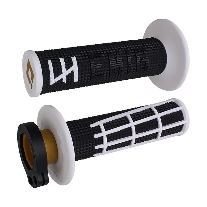 Revêtements ODI EMIG 2.0 V2 Lock-On H36E2BW | Oxmoto