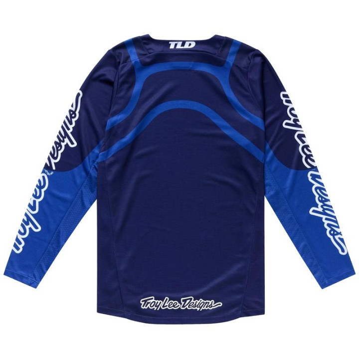 Maillot TROY LEE DESIGNS GP Pro Swerve - Navy/bleu | Oxmoto