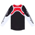 Maillot TROY LEE DESIGNS GP Pro Swerve - noir/rouge | Oxmoto