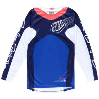 Maillot TROY LEE DESIGNS GP Pro Frames - Navy/blanc | Oxmoto