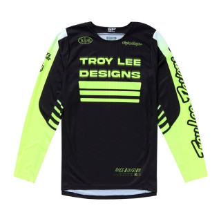 Maillot TROY LEE DESIGNS GP Pro Segment - noir/jaune