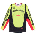 Maillot TROY LEE DESIGNS SE Pro Roam - jaune fluo | Oxmoto