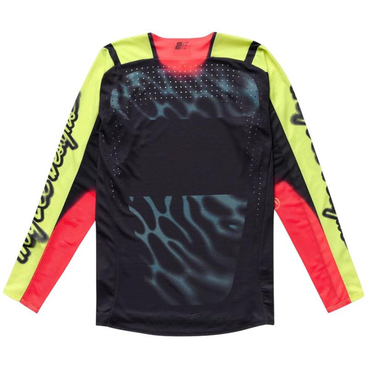 Maillot TROY LEE DESIGNS SE Pro Roam - jaune fluo | Oxmoto