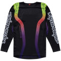 Maillot TROY LEE DESIGNS SE Pro Stripes - noir/multi