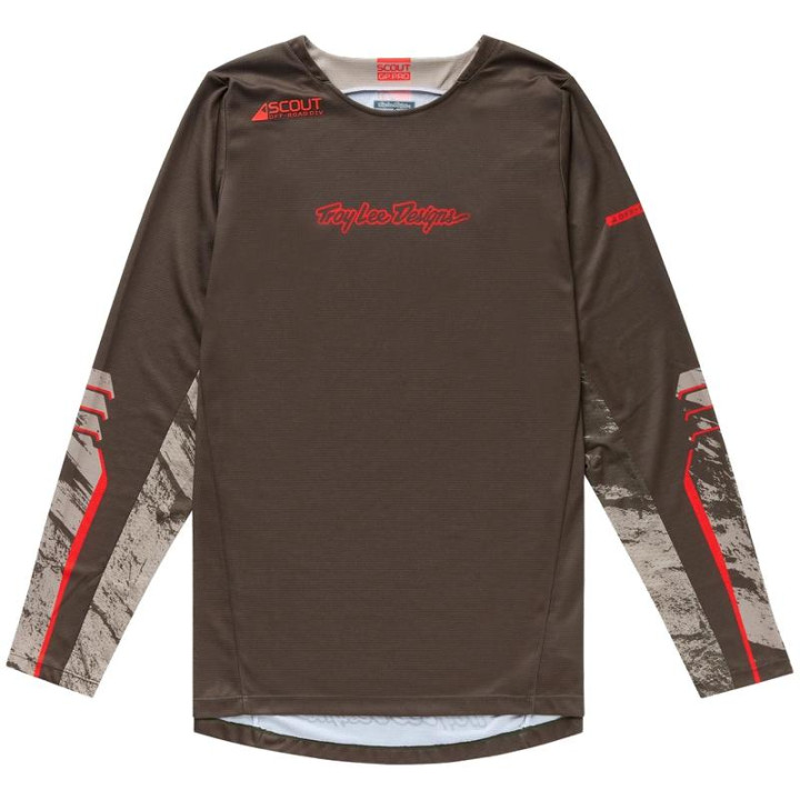 Maillot TROY LEE DESIGNS Scout GP Pro Slab - Timber | Oxmoto