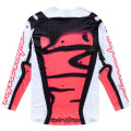 Maillot TROY LEE DESIGNS SE Ultra Membrane - blanc/Infra Red