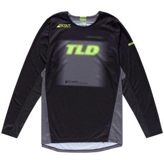 Maillot TROY LEE DESIGNS Scout GP Pro Fade Out - noir