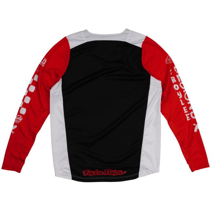 Maillot enfant TROY LEE DESIGNS GP Pro Standard - rouge/blanc/noir