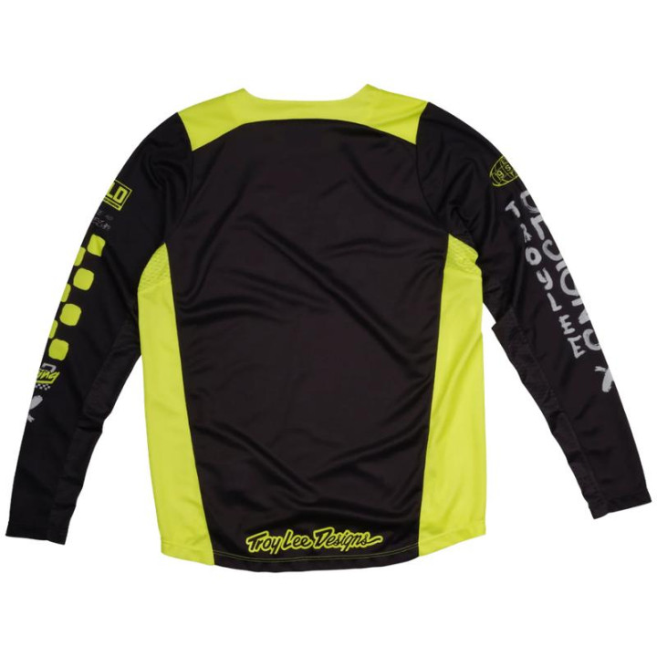 Maillot enfant troy lee designs gp pro standard jaune/noir