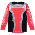 Maillot enfant TROY LEE DESIGNS SE PRO Stripes - Infra Red/noir