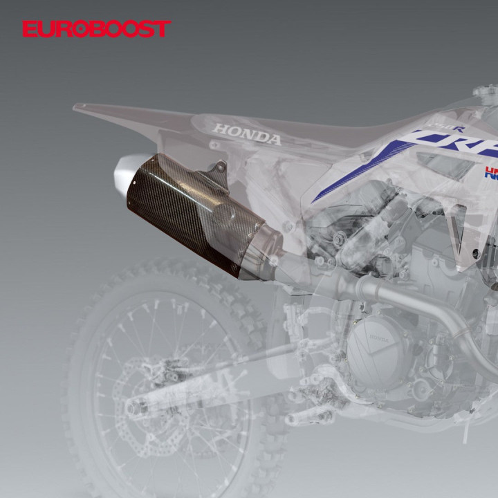 Protection de silencieux carbone Honda redmoto crf rx 2021-2024