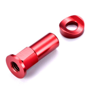Ecrou de gripster ART rouge | Oxmoto