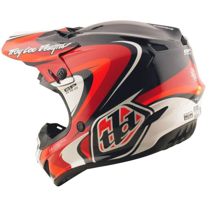Casque enfant TROY LEE DESIGNS GP Pro Crossover - noir/rouge