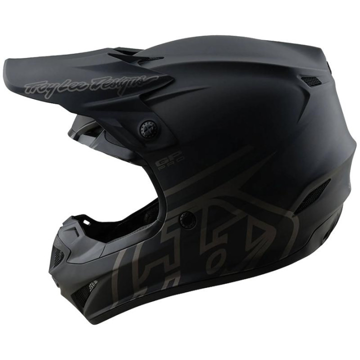 Casque TROY LEE DESIGNS GP Pro Mono - noir | Oxmoto