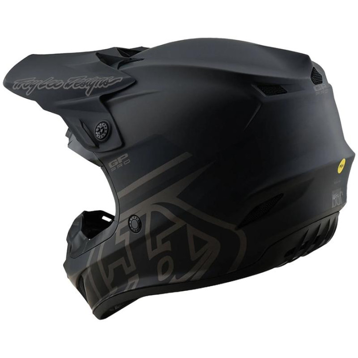 Casque TROY LEE DESIGNS GP Pro Mono - noir | Oxmoto
