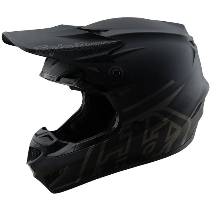 Casque TROY LEE DESIGNS GP Pro Mono - noir | Oxmoto