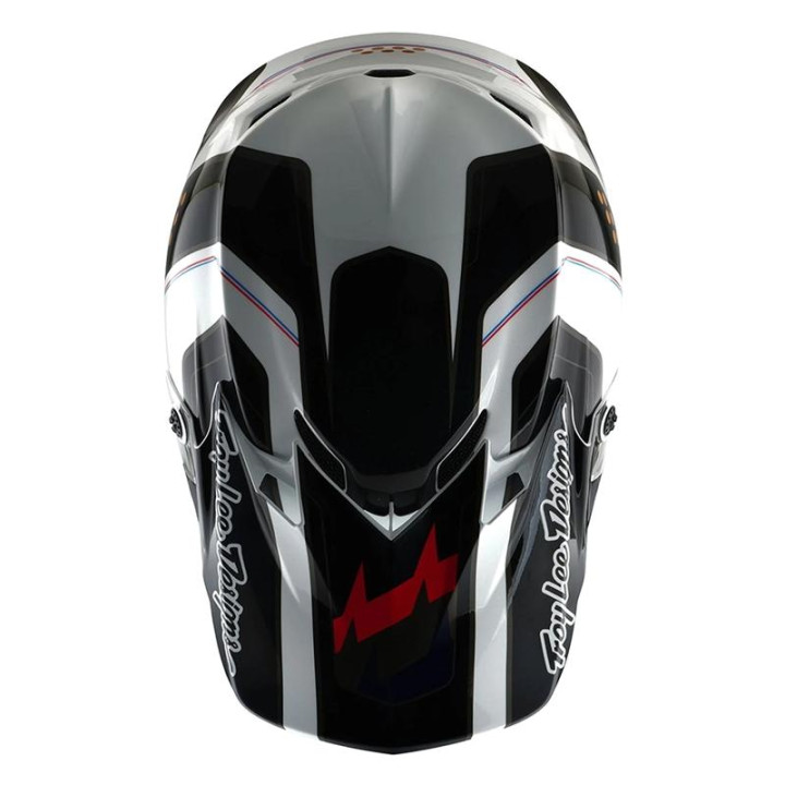 Casque troy lee designs gp pro mips trooper blanc/noir