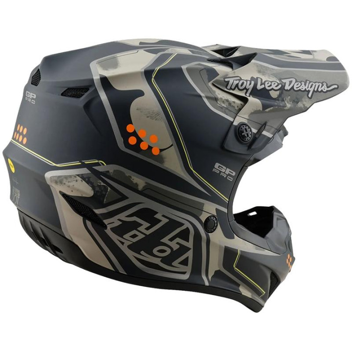 Casque TROY LEE DESIGNS GP Pro Trooper - noir/Caper | Oxmoto