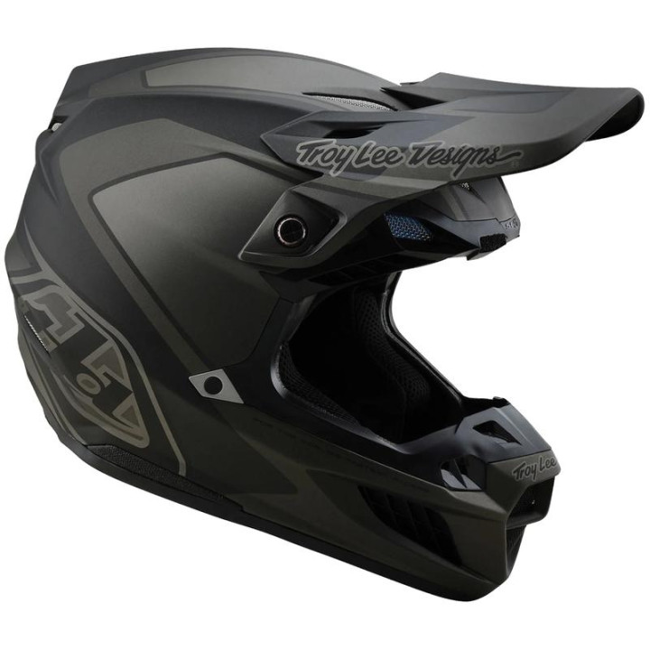 Casque TROY LEE DESIGNS SE5 Composite Mono - noir | Oxmoto