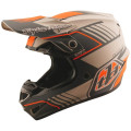 Casque TROY LEE DESIGNS GP Pro Segment - Taupe | Oxmoto