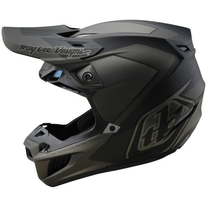 Casque TROY LEE DESIGNS SE5 Composite Mono - noir | Oxmoto