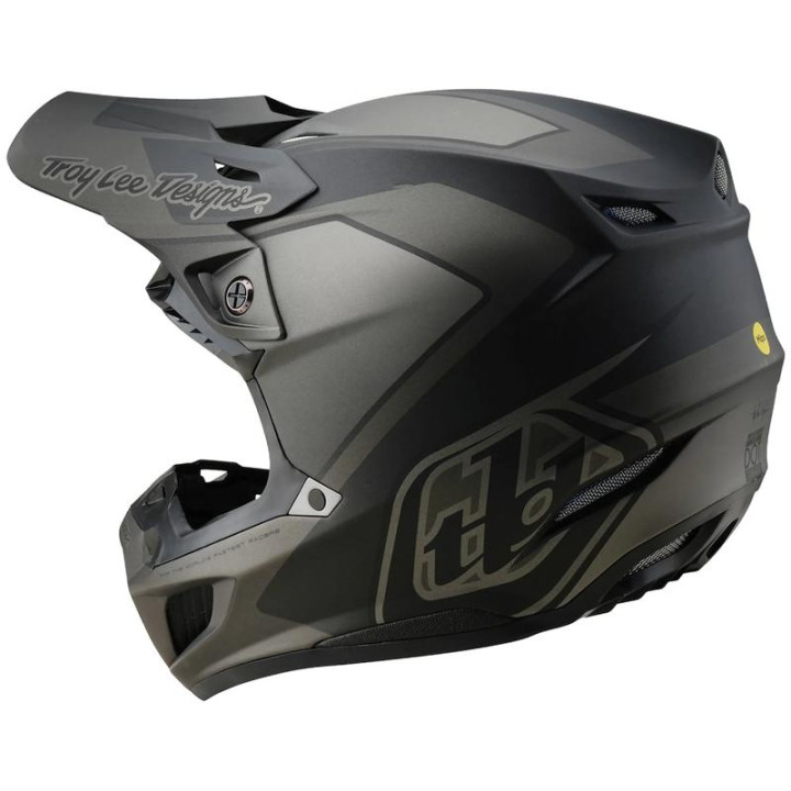 Casque TROY LEE DESIGNS SE5 Composite Mono - noir | Oxmoto
