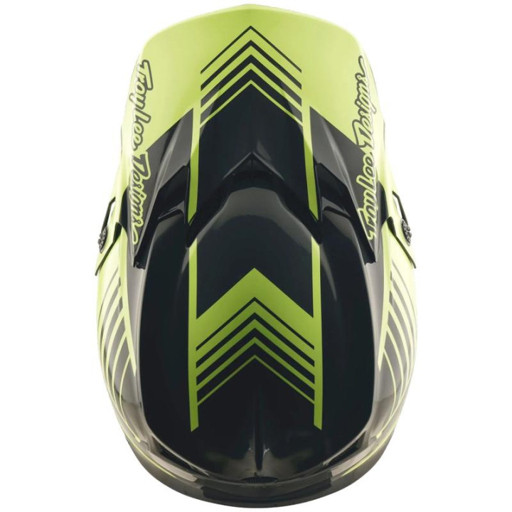 Casque TROY LEE DESIGNS GP Pro Segment - jaune | Oxmoto