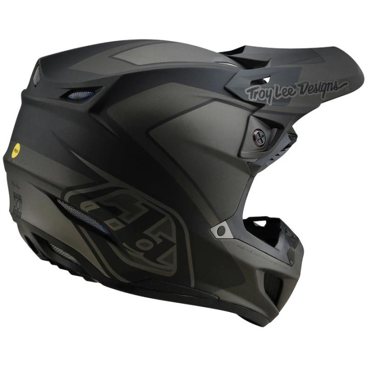 Casque TROY LEE DESIGNS SE5 Composite Mono - noir | Oxmoto