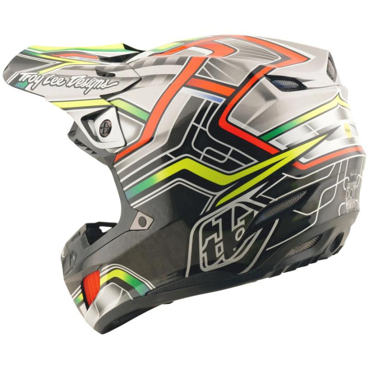 Casque TROY LEE DESIGNS SE5 Composite Lowrider - gris